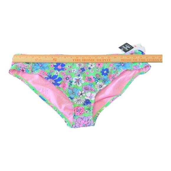 Salt + Cove Plus Size Peony Party Bikini Bottoms Size 22 - Picture 6 of 8
